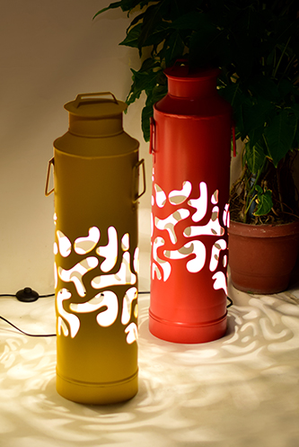 Milkcan outdoor Light from Sahil & Sarthak